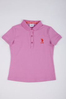 Футболка детская US Polo Assn G084SZ0110TP01-IY024_VR037, фиолетовый, 134