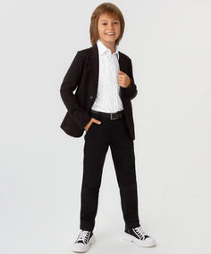 Брюки детские Button Blue 223BBBS63030800, черный 170