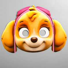 Щенячий патруль. Маска карнавальная «Скай», 28,7 х 20,7 см, PAW Patrol(5 шт.)