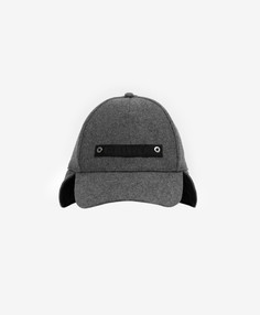 Бейсболка утеплённая серая для мальчика Gulliver (56-58)