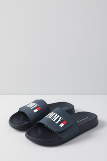 Шлепанцы Tommy Hilfiger T3B0-32575-1172800-, синий, 38