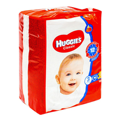 Подгузники Huggies Classic 3 4-9 кг 16 шт