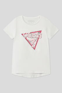 Футболка детская Guess J4RI47 K6YW4, белый, 140