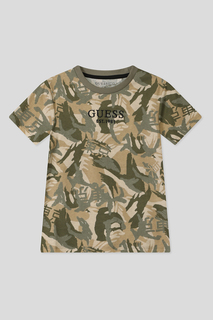 Футболка детская Guess L4RI13 K8HM3, хаки, 152
