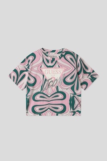 Футболка детская Guess J4RI06 K6YW3, розовый, 152