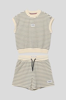 Костюм спортивный Tommy Hilfiger KG0KG07890, бежевый, 140