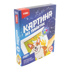 Картина из пайеток Корги Lori