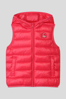 Жилет детский Benetton 21INGJ005, Малиновый, YS