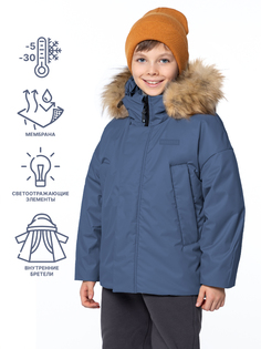 Куртка детская NIKASTYLE 4з4324, деним, 128