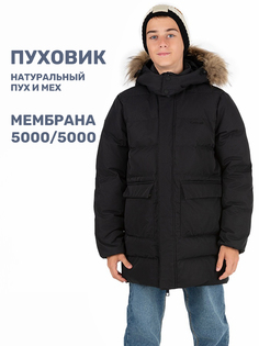 Куртка детская NIKASTYLE 4з8324, черный, 158