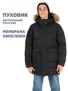 Куртка детская NIKASTYLE 4з8324, черный, 152