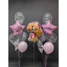 Набор шаров с гелием 435 - Скай No Brand