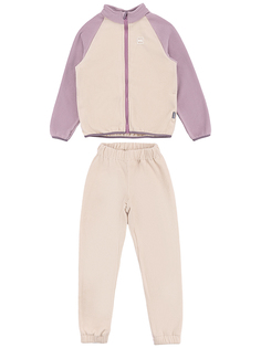 Костюм спортивный детский NIKASTYLE 7т10224, беж,орхидея, 134