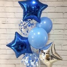 Набор шаров с гелием 69 - для парня No Brand