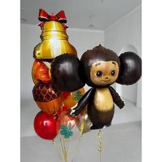 Набор шаров с гелием 534 - День знаний No Brand