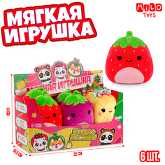 Мягкая игрушка MilotoysФрукты в шоубоксе МИКС