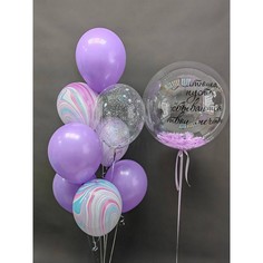 Набор шаров с гелием 258 для девушки No Brand