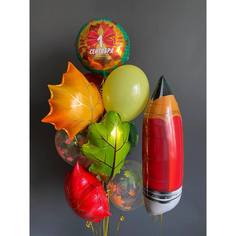 Набор шаров с гелием 524 - 1 сентября карандаш No Brand