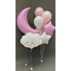 Набор шаров с гелием 285 Новорожденная No Brand