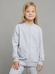 Толстовка Batik с длинным рукавом (021/1_СБ), размер 158, цвет Серый Батик