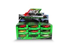Машинка Welly 1:60, в ассортименте, набор 22C, дисплей-бокс