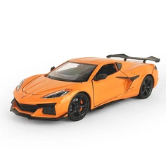 Машинка Welly 1:24 Chevrolet Corvette Z06, оранжевый