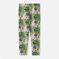 Леггинсы детские Reima Moomin Passande, зеленый, 98