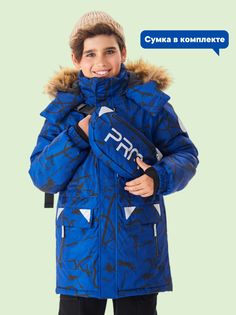 Куртка детская Premont WP124908, синий, 128