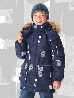 Куртка детская Premont WP324920, синий, 152