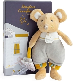 Мягкая игрушка Мышка Bulu 21 см Doudou et Compagnie DC3509