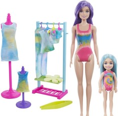 Игровой набор Barbie Color Reveal 2 куклы HCD29