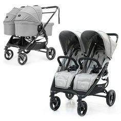 Коляска для двойни 2в1 Valco Baby Snap Duo, цвет Cool Grey