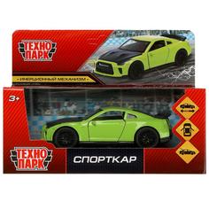 Машина Спорткар, металлическая, 12 см багаж Технопарк 2001C106-R