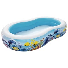 Бассейн надувной детский 262*157*46см,544л Bestway
