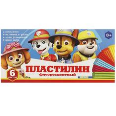 Пластилин неон Щенки, 6 цветов (90 гр) Умка MCLN-104241-6-PU