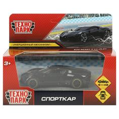 Машина металлическая Спорткар, 10,5 см инерция Технопарк 2208C0361-R