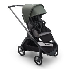 Прогулочная коляска Bugaboo Dragonfly Graphite, цвет Grey Melange / Forest Green