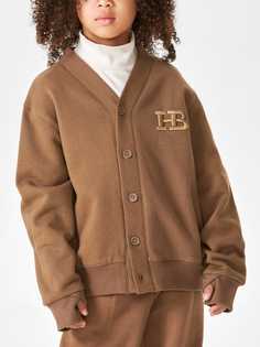 Джемпер детский Happy Baby 88239-1, коричневый, 104