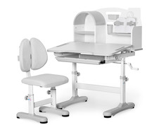 Комплект мебели столик + стульчик Ergokids Fresco XL grey BD-33 G серый