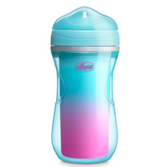 Чашка Active Cup (носик ободок) 266 мл Розовый Chicco