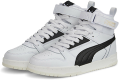 Кроссовки высокие Puma Rebound Game Sneakers Youth 38617201 белый 4 UK