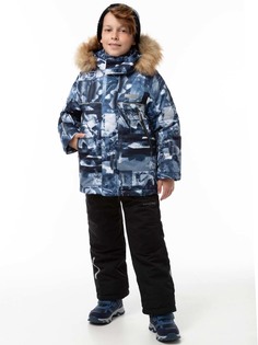 Комплект верхней одежды NIKASTYLE 7з1524, нефть, 146