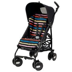 Коляска-трость Pliko Mini + бампер передний (Neon) Peg Perego