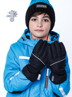 Перчатки детские NIKASTYLE 15з17524, черный, 16