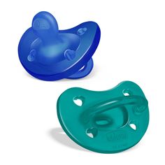 Соска пустышка силиконовая 16-36 мес Chicco Утешение Physioforma Soft 2 шт, голубой