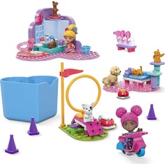 Конструктор Barbie Барби с животными 152 детали