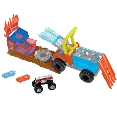 Игрушечный транспорт Mattel Набор игровой Hot Wheels Монстр-трак Сокрушители арены