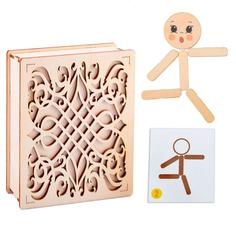 Мозаика из палочек Человечки Smile Decor