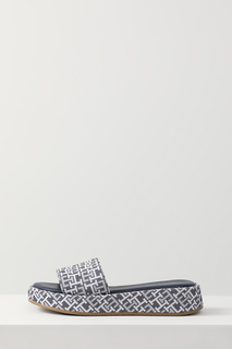 Шлепанцы Tommy Hilfiger T3A2-32756-0034806-, синий, 40