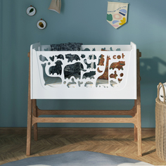 Детская кроватка-колыбель cot factory Cub для новорожденных, белая